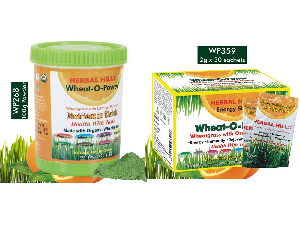 WHEATGRASS FLAVOUR- POWDER & SACHET