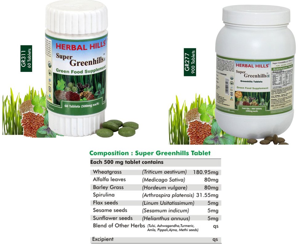 GREEN FOOD FORMULA NATURAL - TABLETS