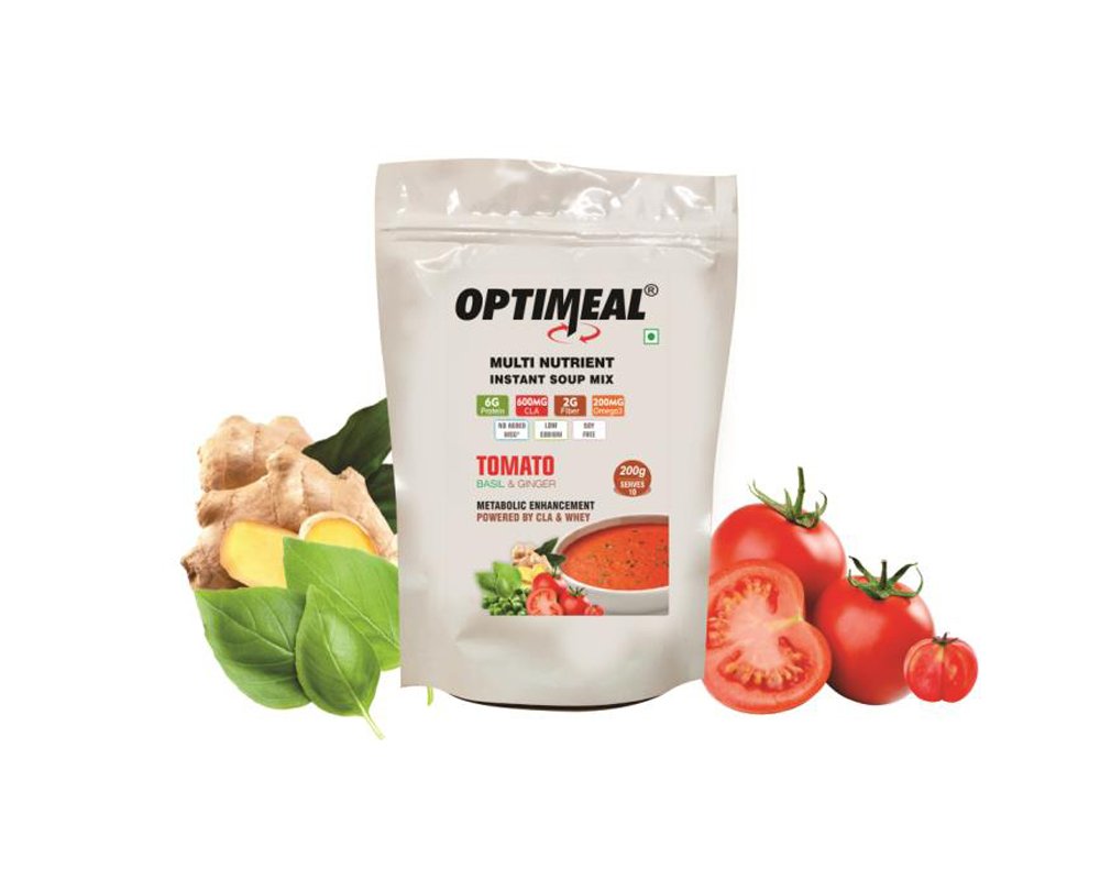 OPTIMEAL - Multi Nutrient Instant Tomato Basil Soup Mix