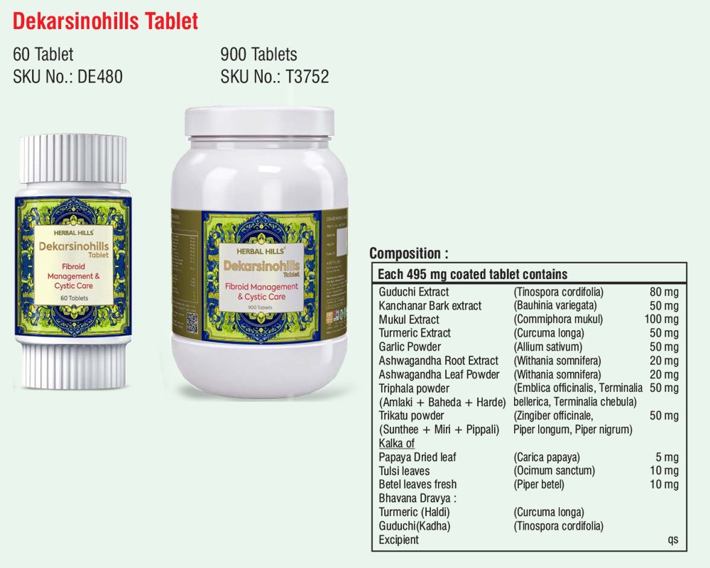 Dekarsinohills Tablet
