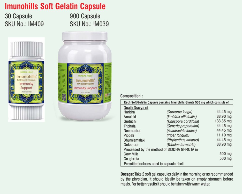 Imunohills Soft Gelatin Capsule