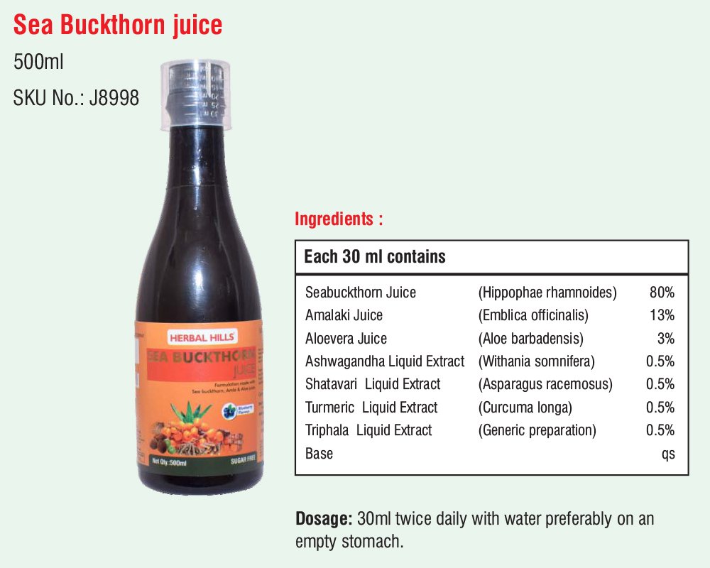 Sea Buckthorn juice