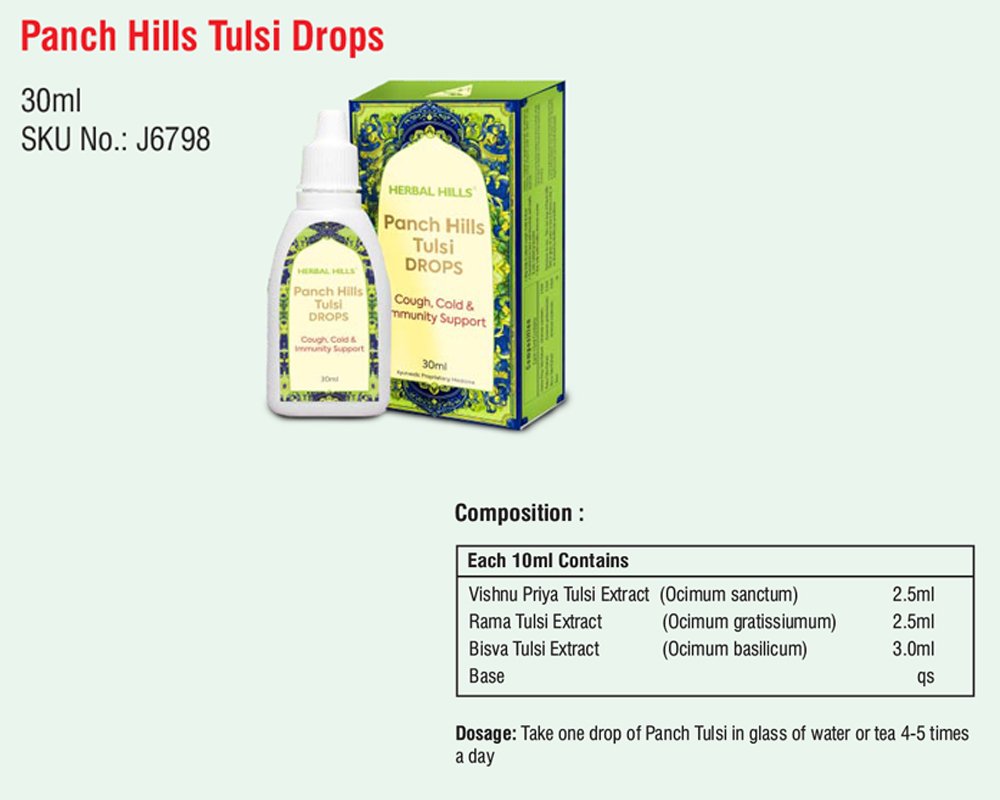 Panch Hills Tulsi Drops