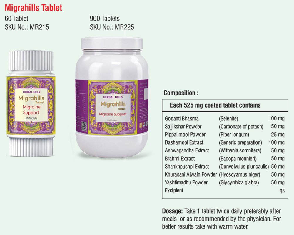 Migrahills Tablet