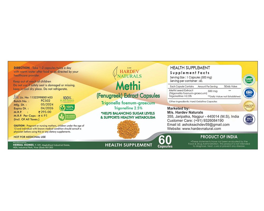 Methi Extract Capsules