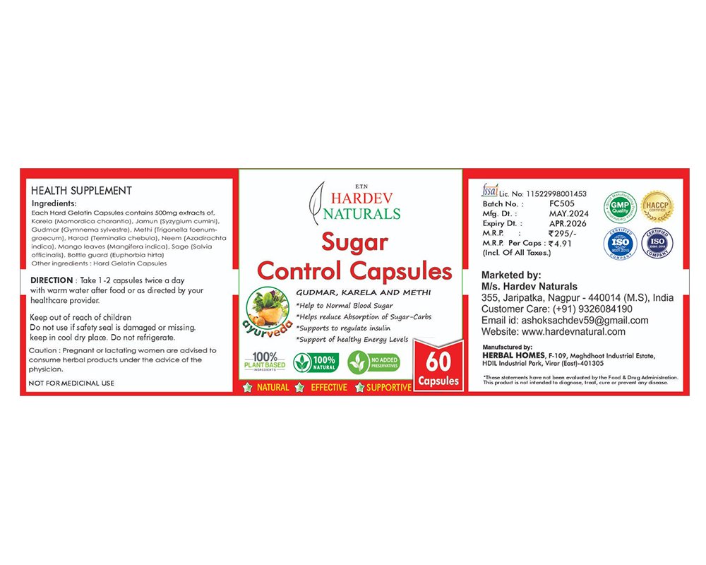 Sugar Control Capsules